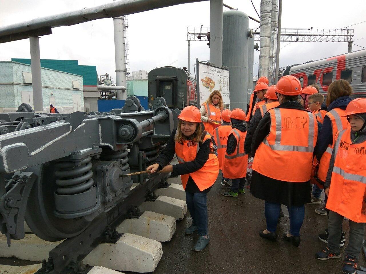 Экскурсия «От вагона до перрона или Дом, где живут вагоны»